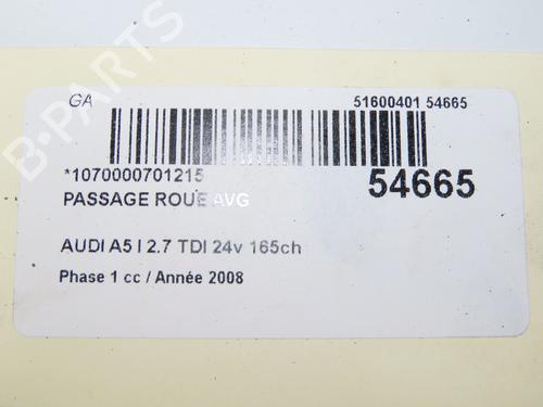 Used Wheel arch AUDI A5 (8T3) 2.7 TDI (190 hp) 31634194