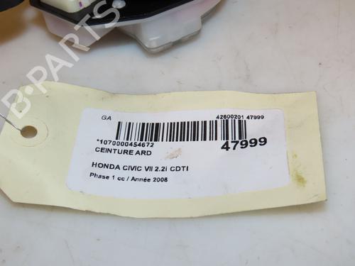 Rear right belt tensioner HONDA CIVIC VIII Hatchback (FN, FK) 2.2 CTDi (FK3) | BP16040029C90 