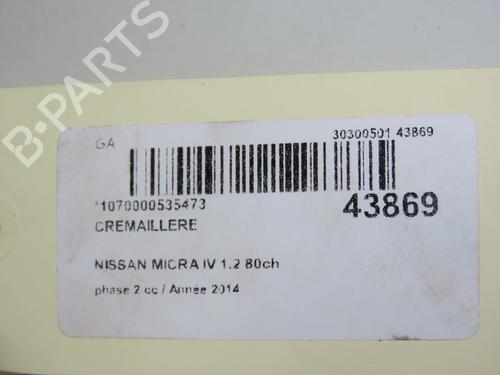 Steering rack NISSAN MICRA IV (K13K, K13KK) 1.2 | BP18148701M22 