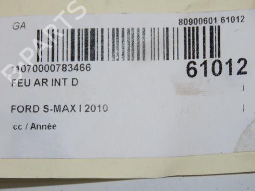 Used Right tailgate light Right tailgate light FORD S-MAX (WA6) 2.0 TDCi (140 hp) 40484887 40484887