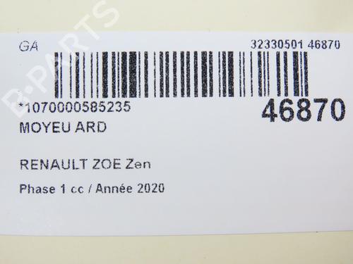 Right rear steering knuckle RENAULT ZOE (BFM_) ZOE (BFMC, BFMD) | BP28801618M28 - Image 6