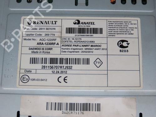 Radio RENAULT TWINGO II (CN0_) 1.5 dCi 75 | BP32223377E6 