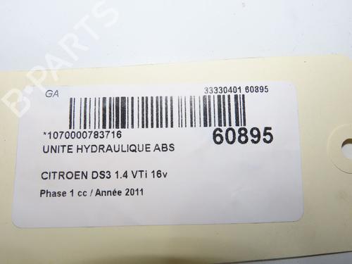 ABS Bremseaggregat ABS Bremseaggregat CITROËN DS3 (SA_) 1.6 HDi 110 (112 hp) 39660493 39660493