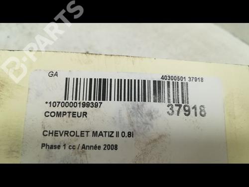 Instrument cluster CHEVROLET MATIZ (M200, M250) 0.8 | BP9603801C47 