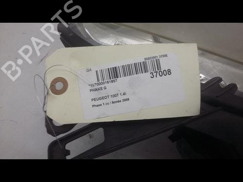 Used Left headlight PEUGEOT 1007 (KM_) 1.4 (75 hp) 9601357