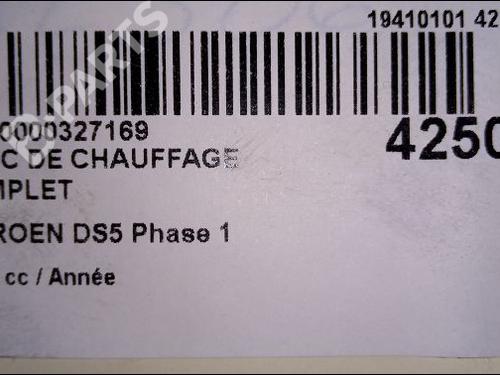 Heater matrix box CITROËN DS5 2.0 HDi 165 Hybrid4 4x4 | BP9618862M61 