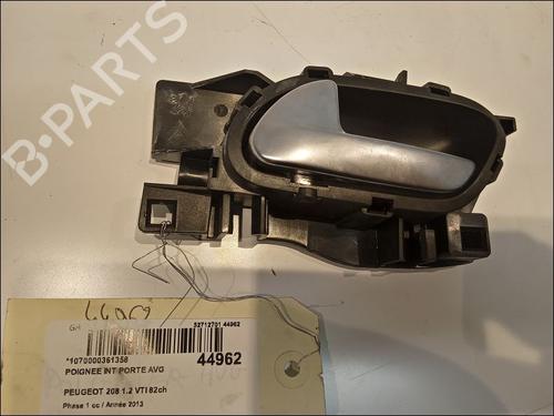 Used Front left interior door handle PEUGEOT 208 I (CA_, CC_) 1.2 VTI 82 (82 hp) 11102422