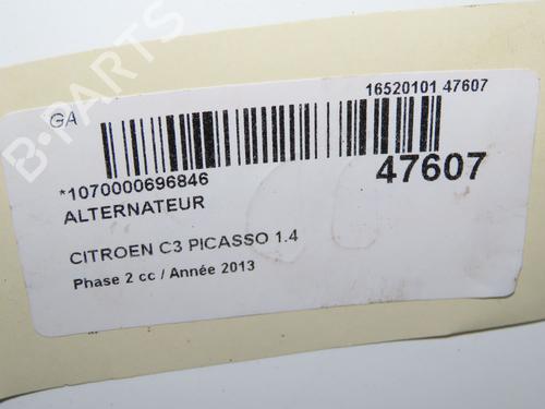 Alternator CITROËN C3 Picasso (SH_) 1.4 VTi 95 (SH8FSC, SH8FP0, SH8FP6) | BP31843264M7 - Image 9