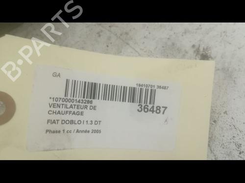 Used Heater blower motor FIAT DOBLO MPV (119_, 223_) 1.3 JTD 16V (70 hp) 9600118