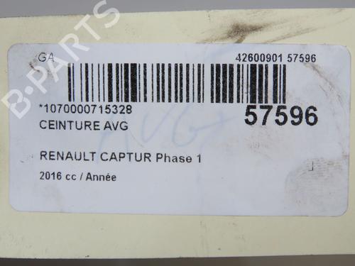 Used Front left belt tensioner Front left belt tensioner RENAULT CAPTUR I (J5_, H5_) 1.5 dCi 110 (110 hp) 33836453 33836453