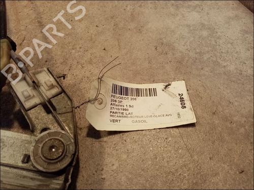 Used Front left window mechanism PEUGEOT 206 Hatchback (2A/C) 1.9 D (69 hp) 23175731