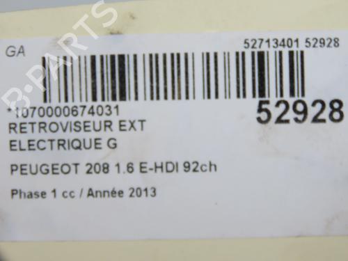 left-mirror-peugeot-208-i-ca_-cc_-2012-2013-2014-2015-2016-2017-2018-2019-2020-2021-32037946 main image