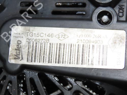 Alternator RENAULT MEGANE III Hatchback (BZ0/1_, B3_) 1.5 dCi | BP32253847M7
