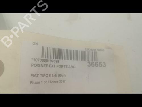 Used Rear left exterior door handle FIAT TIPO Hatchback (356_, 357_) 1.4 (356HXA1B, 357) (95 hp) 9603649