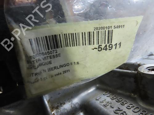 Gearbox CITROËN BERLINGO Box Body/MPV (B9) 1.6 HDi 75 | BP30841099M3