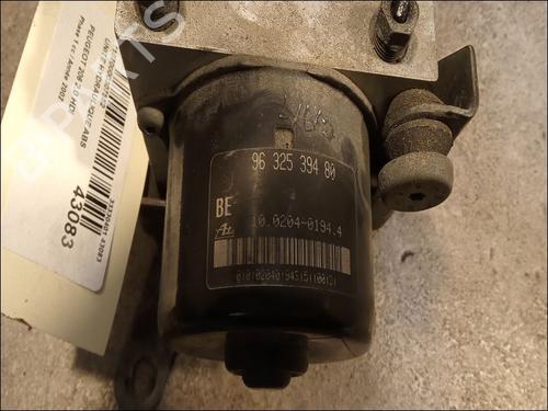 Used ABS pump PEUGEOT 206 Hatchback (2A/C) 2.0 HDI 90 (90 hp) 9617148