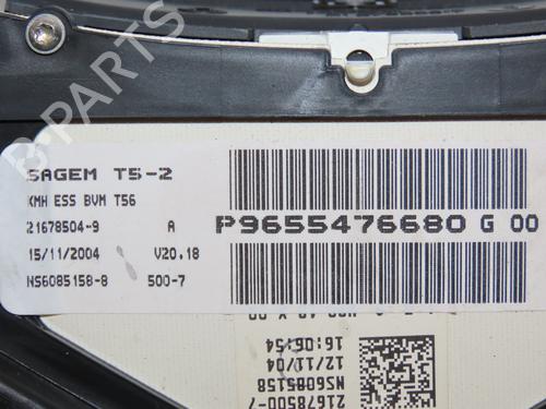 Kombiinstrument PEUGEOT 307 CC (3B) 2.0 16V (136 hp) 29294186