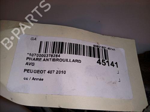 Left front fog light PEUGEOT 407 (6D_) 2.0 HDi (6DRHHA) | BP11517069C30 