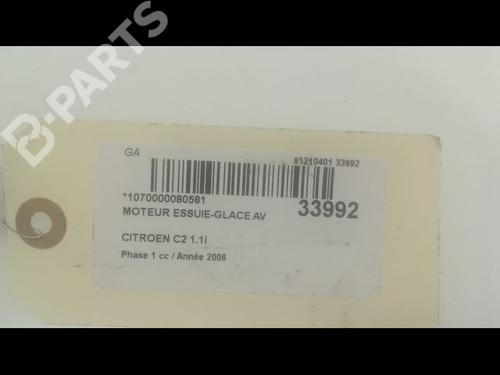 Front wiper motor CITROËN C2 (JM_) 1.1 | BP9596295M29 