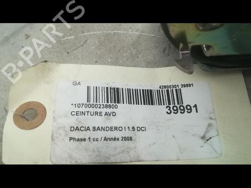 Front right seatbelt DACIA SANDERO 1.5 dCi | BP23175074I25 - Image 2