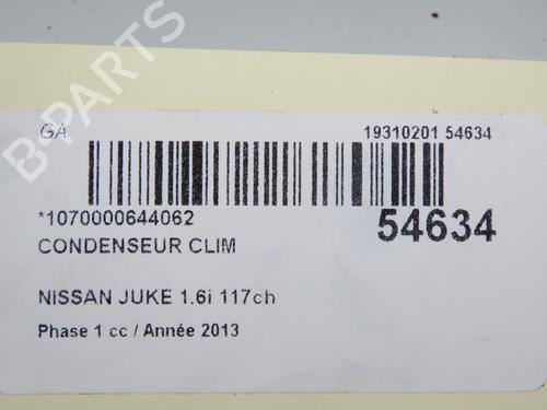 Heater matrix NISSAN JUKE (F15) 1.6 | BP31120134M63 