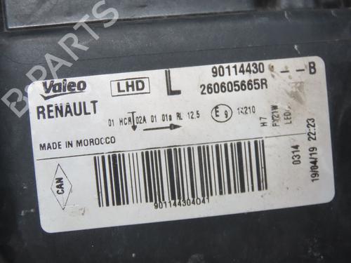 Left headlight DACIA SANDERO II 1.0 SCe 75 (B8JC, B8JD, B8NC) | BP32377435C28 