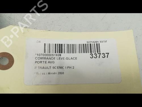 Used Left front window switch RENAULT SCÉNIC I MPV (JA0/1_, FA0_) 1.9 dCi (JA05, JA1F) (102 hp) 23176525
