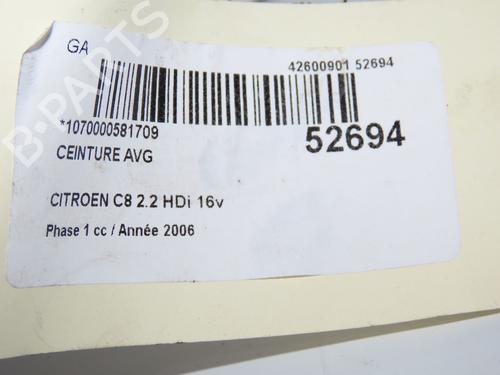 Front left belt tensioner CITROËN C8 (EA_, EB_) 2.2 HDi | BP33681028C87 - Image 5