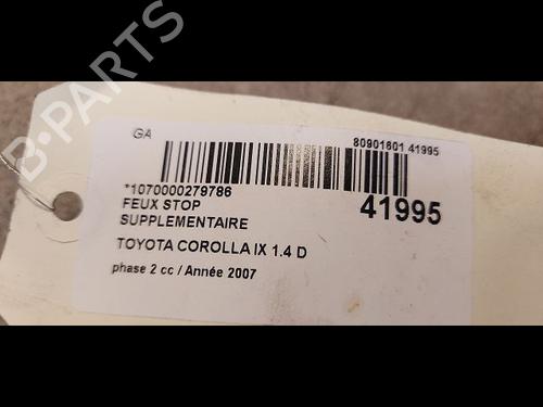 Third brake light TOYOTA COROLLA (_E12_) 1.4 D (NDE120_, NDE120R) | BP9614057L11