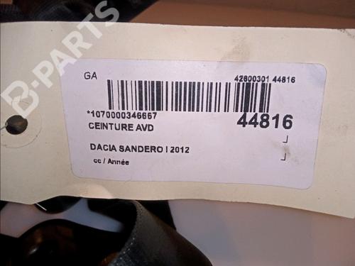Front right belt tensioner DACIA SANDERO 1.2 16V | BP11101619C88 