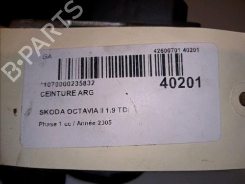 Used Rear left belt tensioner SKODA OCTAVIA II (1Z3) 1.9 TDI (105 hp) 23175150