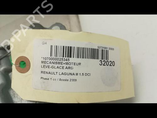 Rear left window mechanism RENAULT LAGUNA III (BT0/1) 1.5 dCi (BT00, BT0A, BT0T, BT1J) | BP23176746C24 