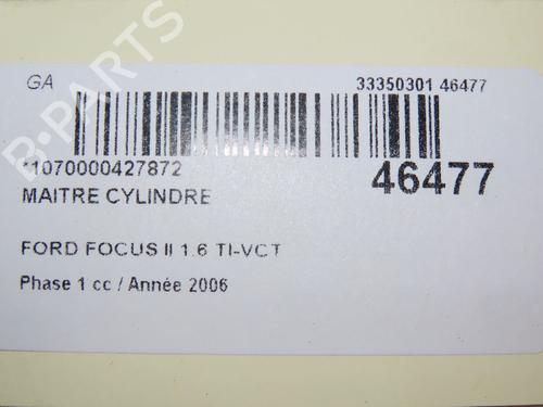 Brake master cylinder FORD FOCUS II (DA_, HCP, DP)  | BP23173758M77 