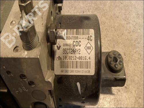ABS pump RENAULT SCÉNIC III (JZ0/1_) 1.5 dCi | BP9617487M43 