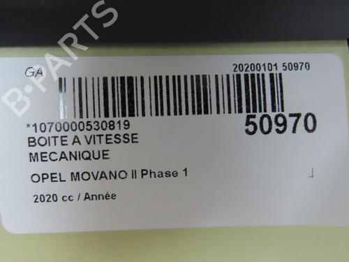 Gearbox OPEL MOVANO B Van (X62) 2.3 CDTI RWD (FV) | BP26381191M3  - Image 6