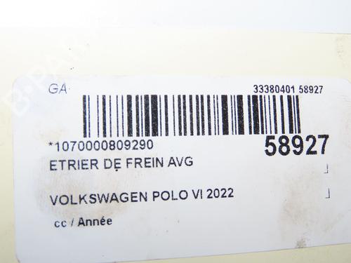 Left front brake caliper VW POLO VI (AW1, BZ1, AE1) 1.0 TSI | BP38942653M105 - Image 5