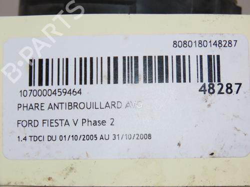 Used Left front fog light FORD FIESTA V (JH_, JD_) 1.4 TDCi (68 hp) 17868638