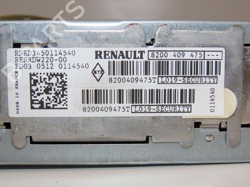 Radio RENAULT CLIO II (BB_, CB_) 1.5 dCi (B/CB07) | BP29045756E6