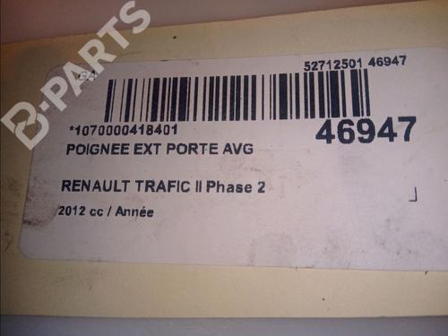 Front left exterior door handle RENAULT TRAFIC II Bus (JL) 2.0 dCi 115 (JL00, JL01, JL0H, JL0M, JL0U) | BP11944517C128 