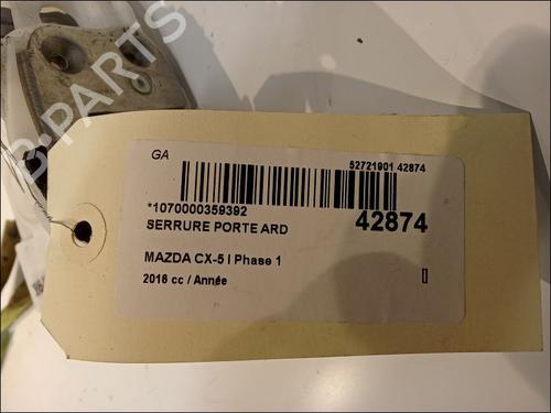 rear-right-lock-mazda-cx-5-ke-gh-22-d-awd-ke102-kd5372310-2011-2012-2013-2014-2015-2016-2017-11103404 main image