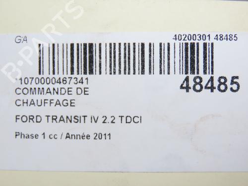 Climate control FORD TRANSIT Van (FA_ _) 2.2 TDCi | BP28801719I5