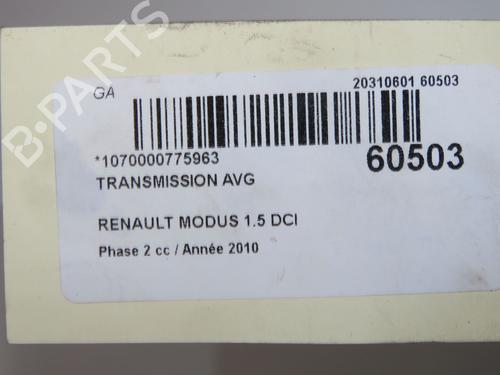 Left front driveshaft RENAULT MODUS / GRAND MODUS (F/JP0_) 1.5 dCi (FP0G, JP0G) | BP38627416M38 - Image 5