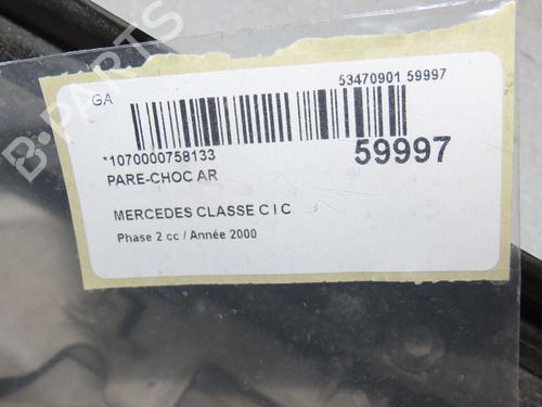 Used Rear bumper Rear bumper MERCEDES-BENZ C-CLASS (W202) C 220 CDI (202.133) (125 hp) 39966887 39966887