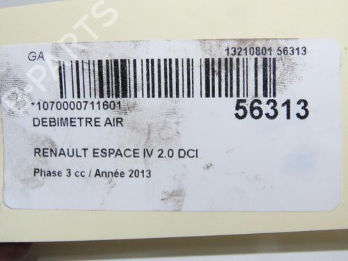 Mass air flow sensor RENAULT ESPACE IV (JK0/1_) 2.0 dCi (JK03, JK04, JK1C, JK1G, JK1J, JK1K) | BP33032100M95  - Image 6