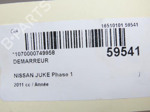 starter-nissan-juke-f15-2010-2011-2012-2013-2014-2015-2016-2017-2018-2019-37411008 main image