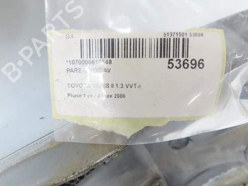 Front bumper TOYOTA YARIS (_P9_) 1.3 VVT-i (SCP90_, SCP90R) | BP28968248C7 