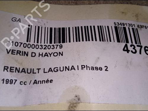 Used Tailgate lift support RENAULT LAGUNA I (B56_, 556_) 1.8 (B56S/T/0) (90 hp) 23177385