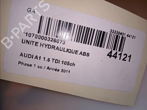 Used ABS pump AUDI A1 (8X1, 8XK) 1.6 TDI (105 hp) 11921363