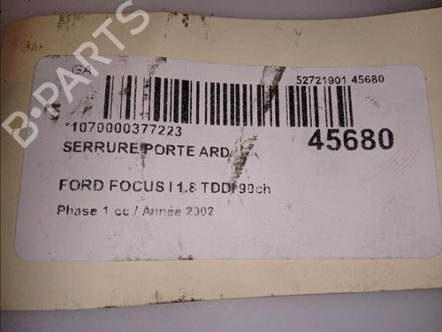 Used Rear right lock FORD FOCUS I (DAW, DBW) 1.8 Turbo DI / TDDi (90 hp) 11820906