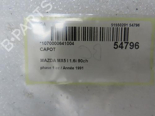 Motorkap MAZDA MX-5 I (NA) 1.6 (NA6C) (115 hp) 32354742